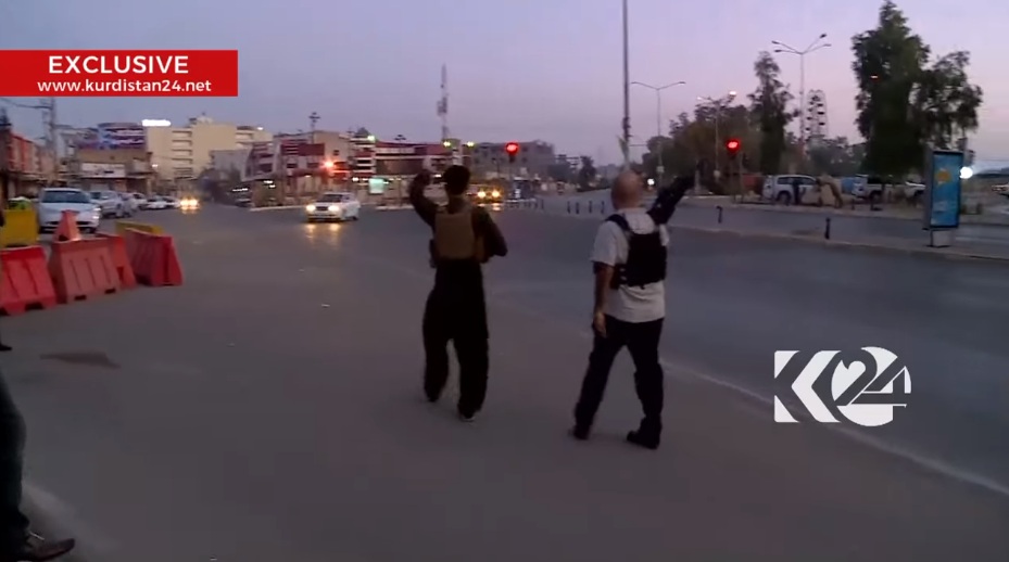 لقطات لكوردستان24 عن هجوم كركوك